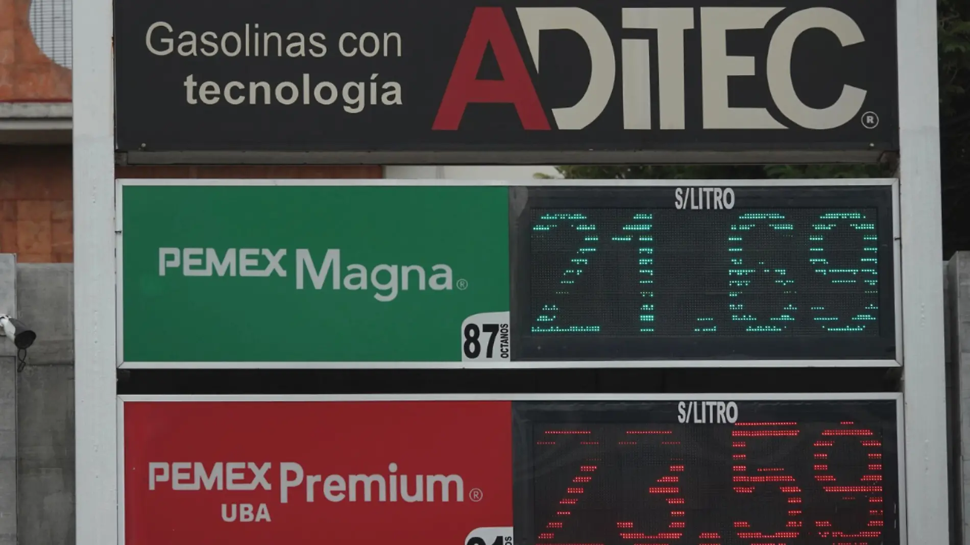 Gasolinas estímulos 